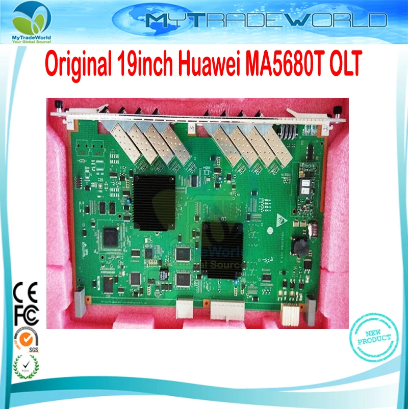 2017 Brand New Original19 &quotMA5680T OLT с 2 Управления SCUN Доска GICF Восходящего PRTE Плата Питания 1
