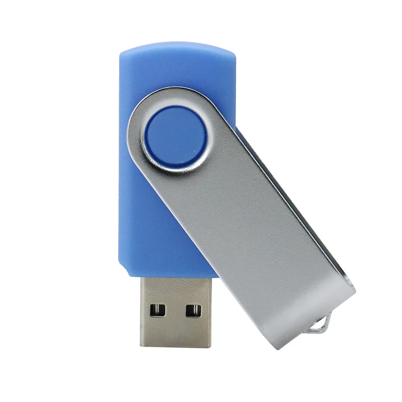 Металлический вращающийся USB флеш накопитель 256 ГБ 4 8 16 32 64 высокоскоростной 2 0