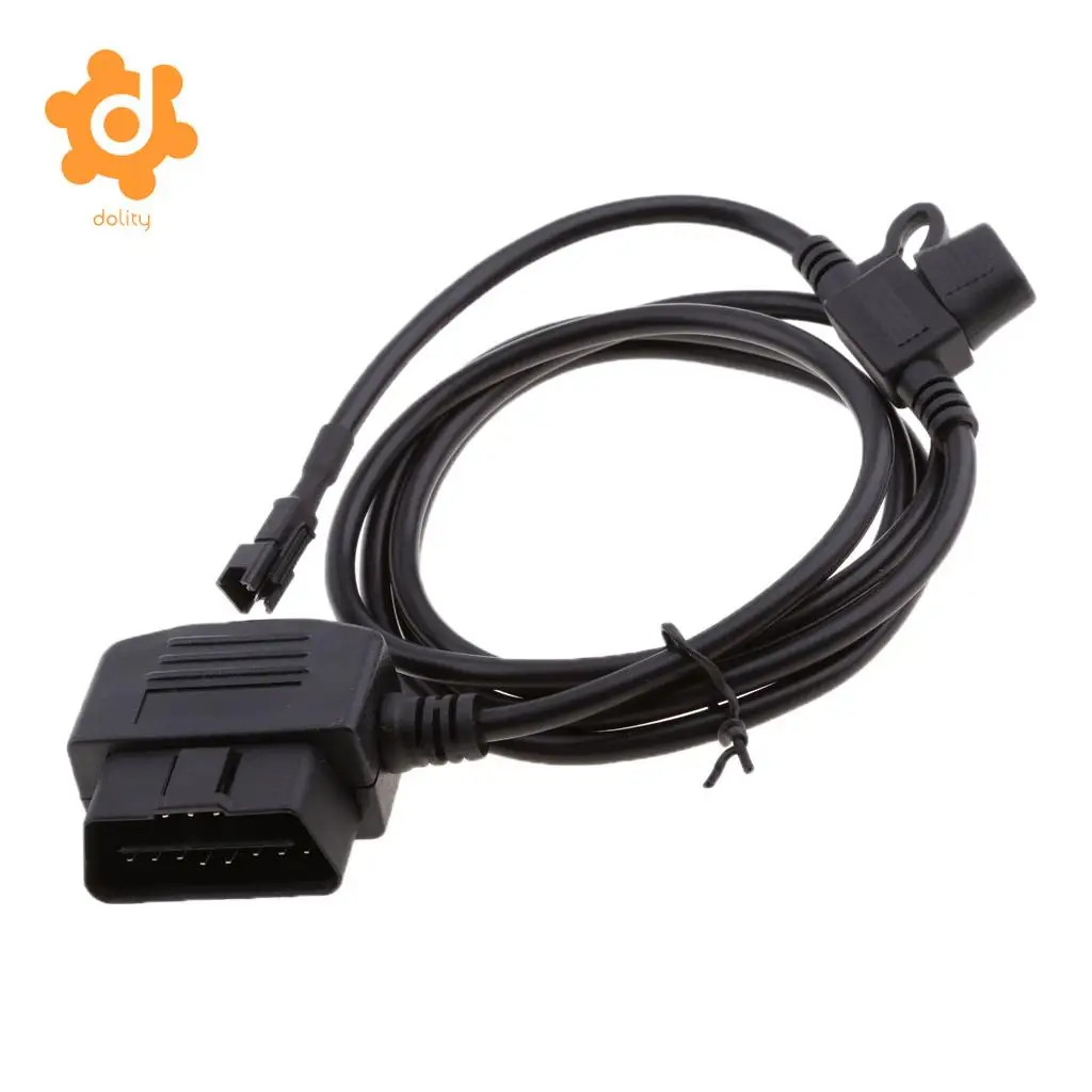 Dolity Универсальный Автомобильный OBD2 На 2 контактный GPS разъем питания адаптера