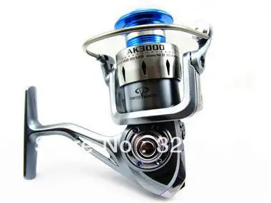 Free Shipping New 10+1 BB High Quality Gear Spool Fish Spinning Fishing Reel Aluminum AK3000 Wholesale | Спорт и развлечения