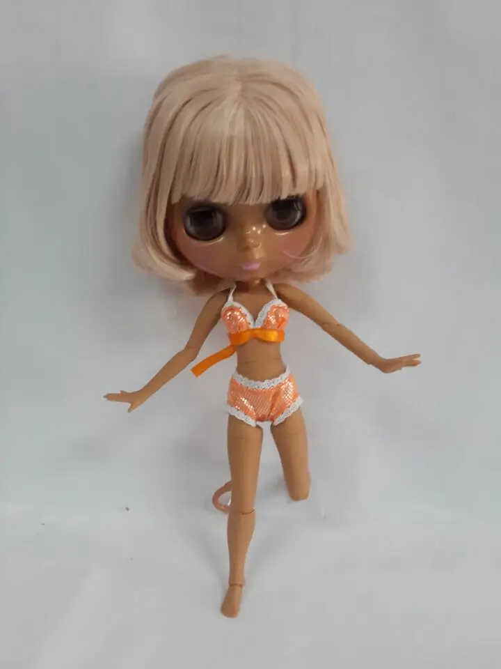 Бесплатная доставка купальники для кукол Blyth шарнирная кукла ледяная 1/6 | Игрушки