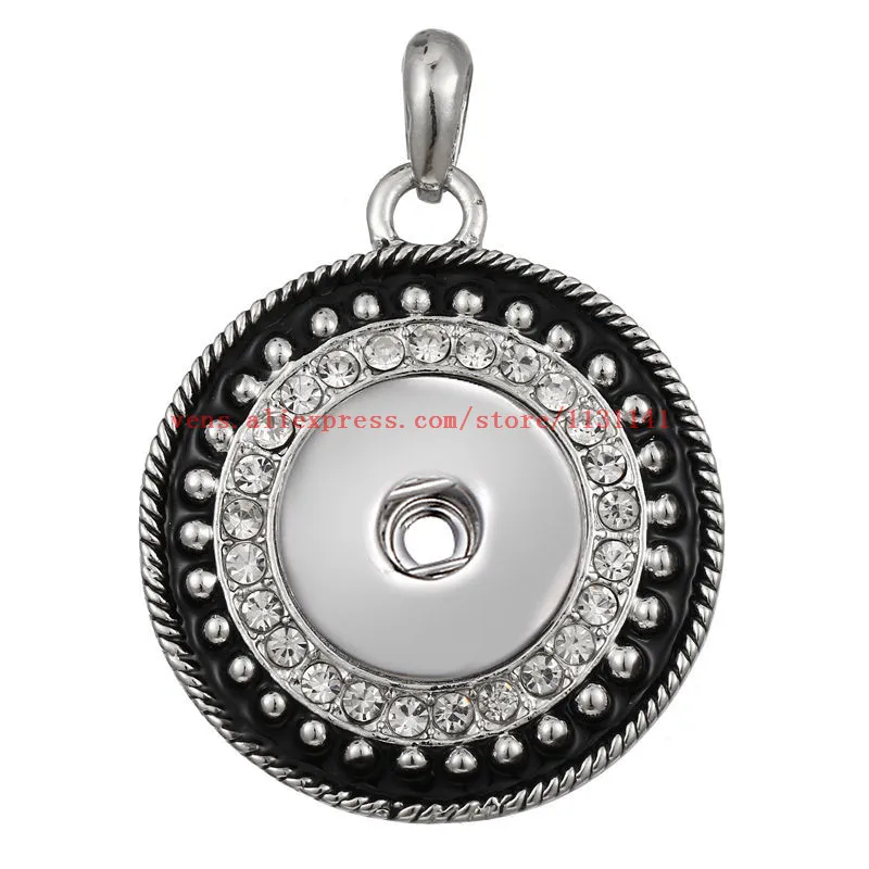 sublimation necklaces pendants round fashion button pendant hot transfer printing blank consumable 15pieces/lot new style | Украшения и