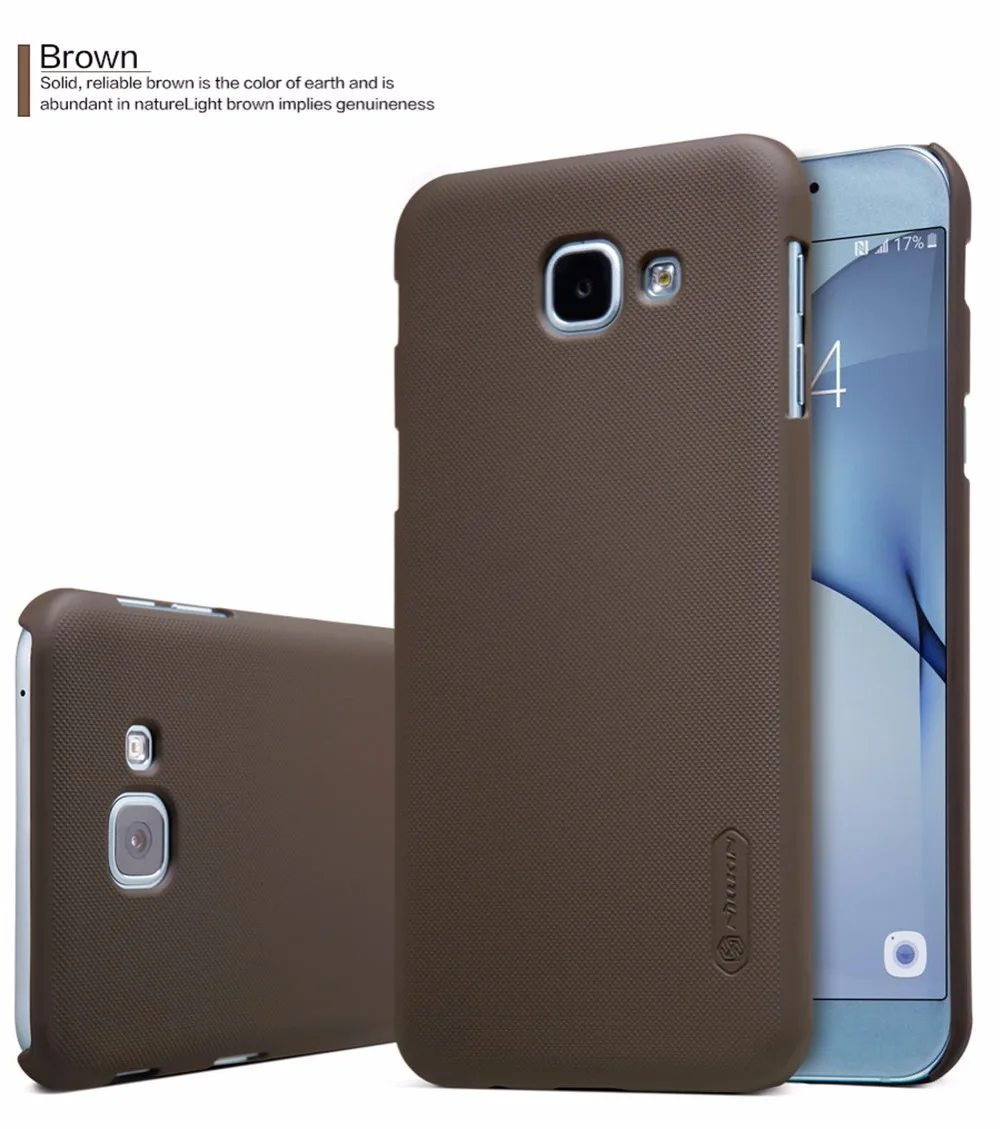 Оригинальный чехол Nillkin для Samsung Galaxy A8 2016 Жесткий Чехол из поликарбоната матовый