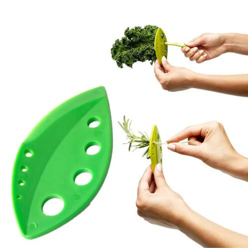 1 pc Vegetables Rosemary Thyme Cabbage Leaf Stripper Plastic Greens Herb Looseleaf Kitchen Gadgets 2018 | Дом и сад