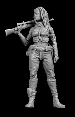 1/35 весы из смолы фигурки женщин снайперов|Наборы для сборки моделей| |