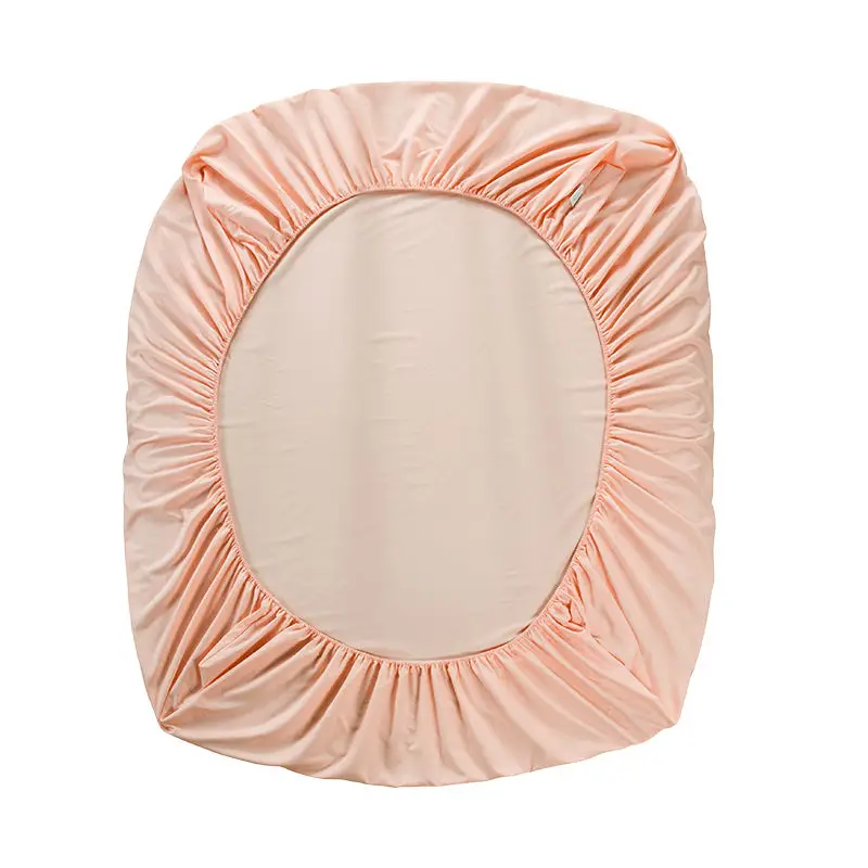 Новинка 100% натяжная простыня из полиэстера матрас однотонное постельное белье с