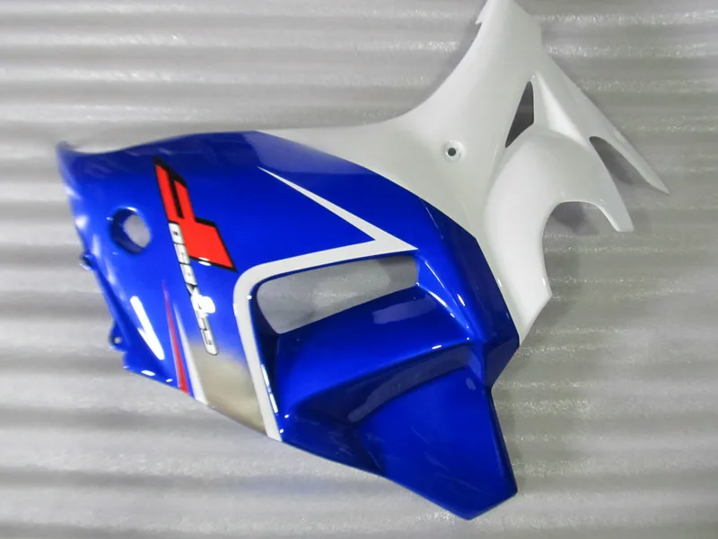Правый комплект обтекателей для SUZUKI GSX650F 08 09 10 GSX 650F 2008 2009 2010 белый синий мотоцикла