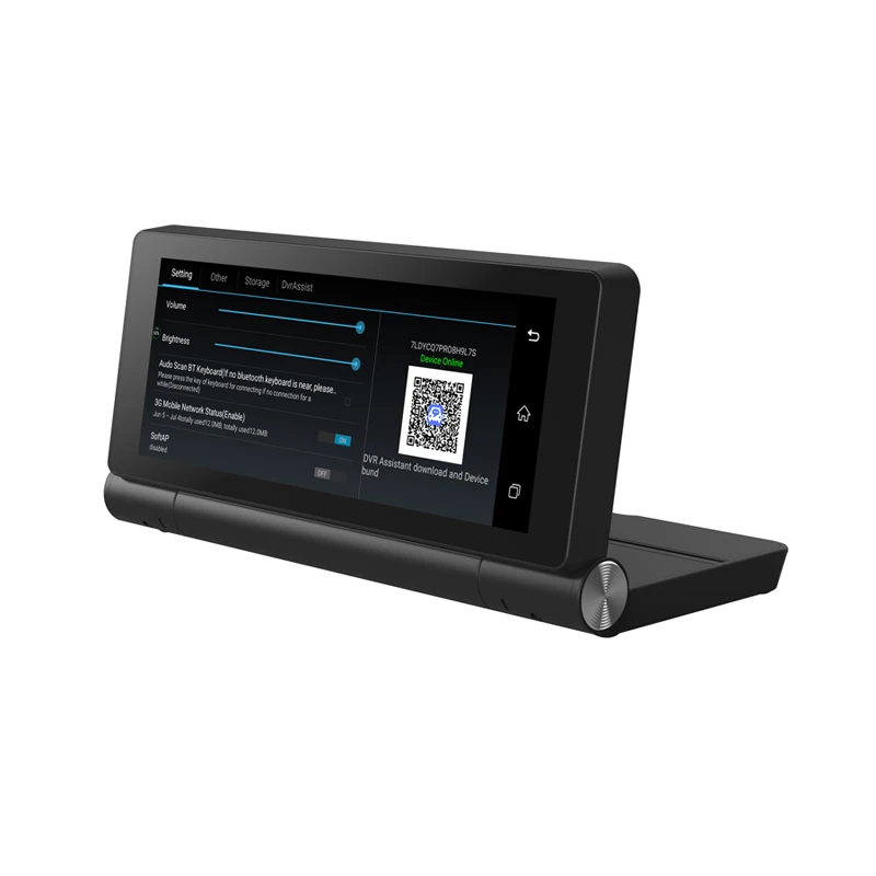 Видеорегистратор автомобильный 7 дюймов 4G Wi Fi ADAS Android 5 1 Full HD 1080P