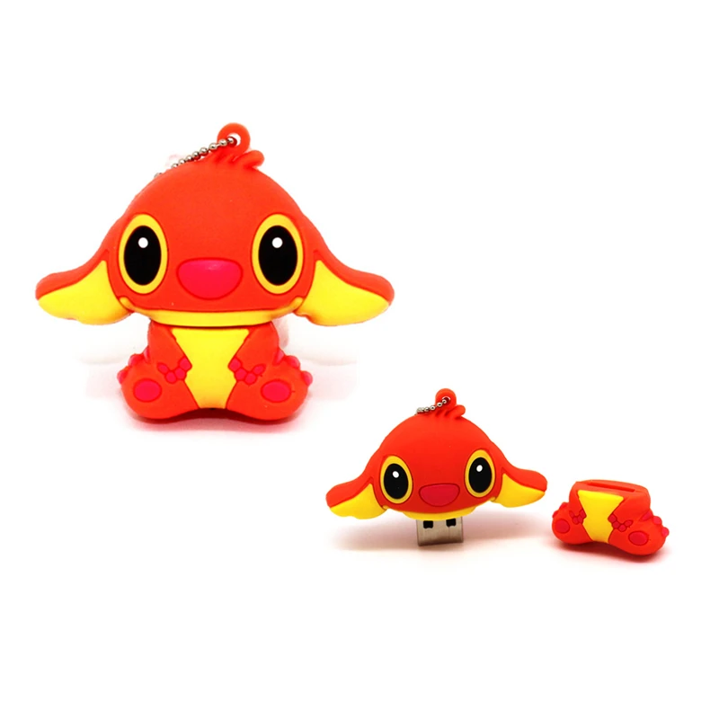 Mini Lovely Cartoon Lilo & Stitch USB 2 0 флеш накопители 8 ГБ 4 накопитель 32 Гб карта памяти 16