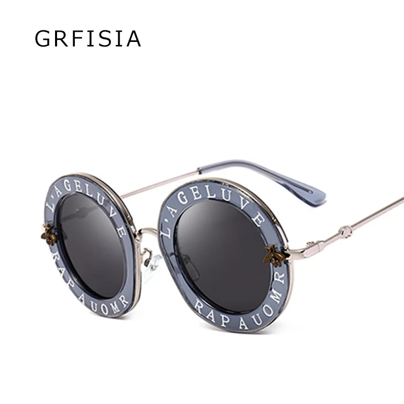 GRFISIA Солнцезащитные очки женские 2018 г брендовые дизайнерские винтажные круглые