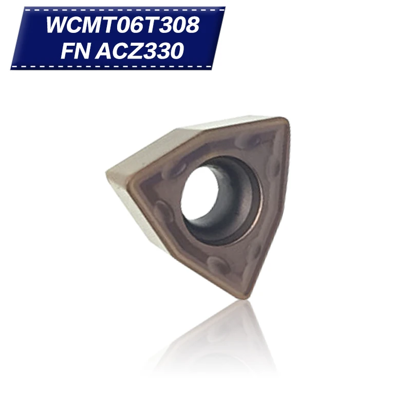 10 шт. WCMT06T308 FN ACZ 330 сверло токарный станок с ЧПУ Инструменты wcmx06t308|cnc lathe tool|lathe toolslathe