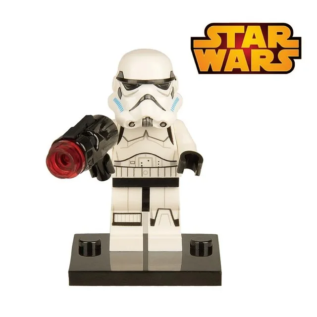 Одиночная продажа LegoINGly Star Wars Luke Leia Han Solo Анакин Дарт Вейдер йода Джар Jar Building Block Toys
