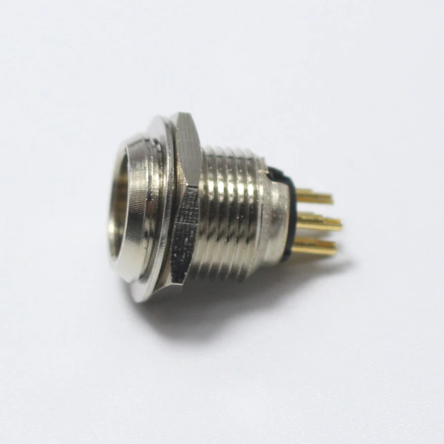 1 шт. мини XLR 6 pin штекер аудиосигнала микрофон шасси крепление Аудио Микрофон