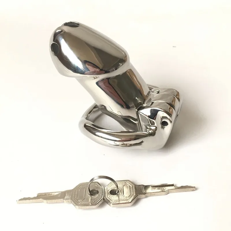Новый секс шоп из нержавеющей стали Stealth Lock мужское устройство целомудрия клетка