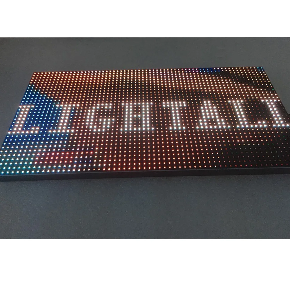 P10 SMD Крытый полноцветный 32x16 пикселей 1/8 scan RGB светодиодный настенный видео экран