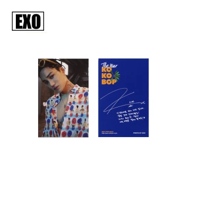 Aganmi экзо войны частного альбома же изысканный моды Picture Card KOKOBOP немного карты