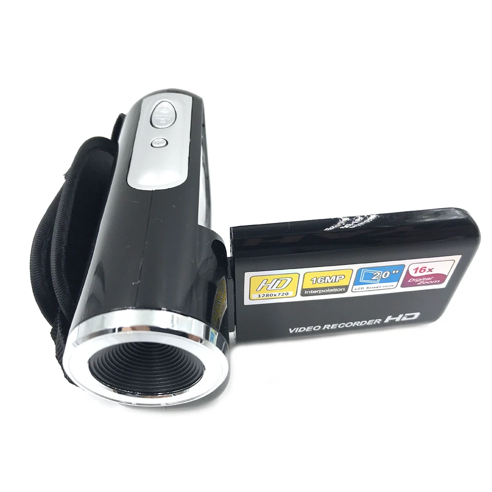 2,0 дюймовый TFT ЖК-экран Цифровая камера XD22 16MP HD 1280x720 16X цифровой зум игрушка камера видео рекордер мини дети/ребенок камера