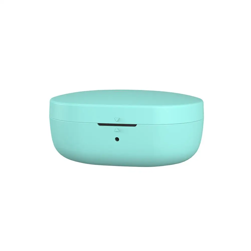 Анти-шок гибкий силиконовый чехол Полный Защитный чехол для Xiaomi Redmi Airdots TWS Bluetooth Наушники Аксессуары - Цвет: Зеленый