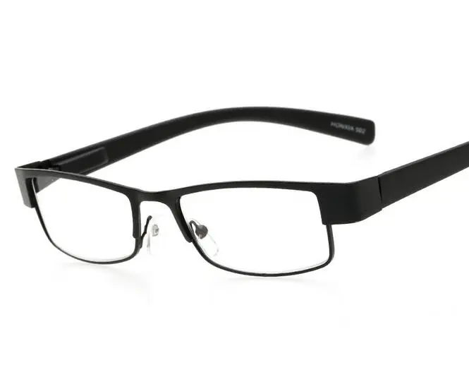 2017 новые мужские и женские металлические очки для чтения квадратная оправа очков