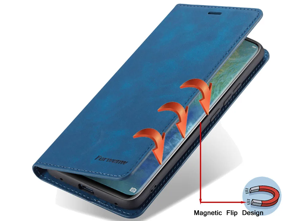 Кожаный чехол-книжка для samsung Galaxy S10 Plus, Роскошный кошелек с подставкой и отделением для карт, магнитный чехол-книжка для Galaxy S10plus S10E