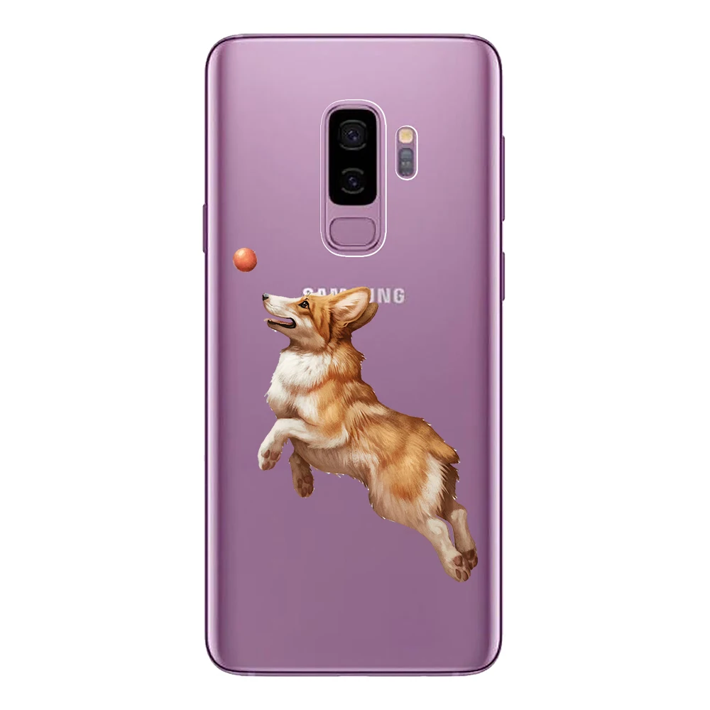 125 Мягкий термополиуретановый чехол для samsung Galaxy S7 Edge S8 S9 Plus, силиконовый чехол, чехол с тигром, львом, волком, лисой, рыбой, защитный чехол для телефона - Цвет: 125