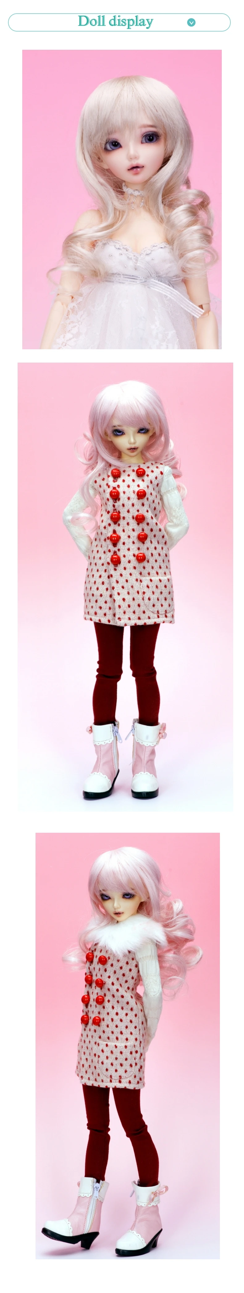 Bjd кукла 1/4 девушка Хлоя двойная шарнирная кукла