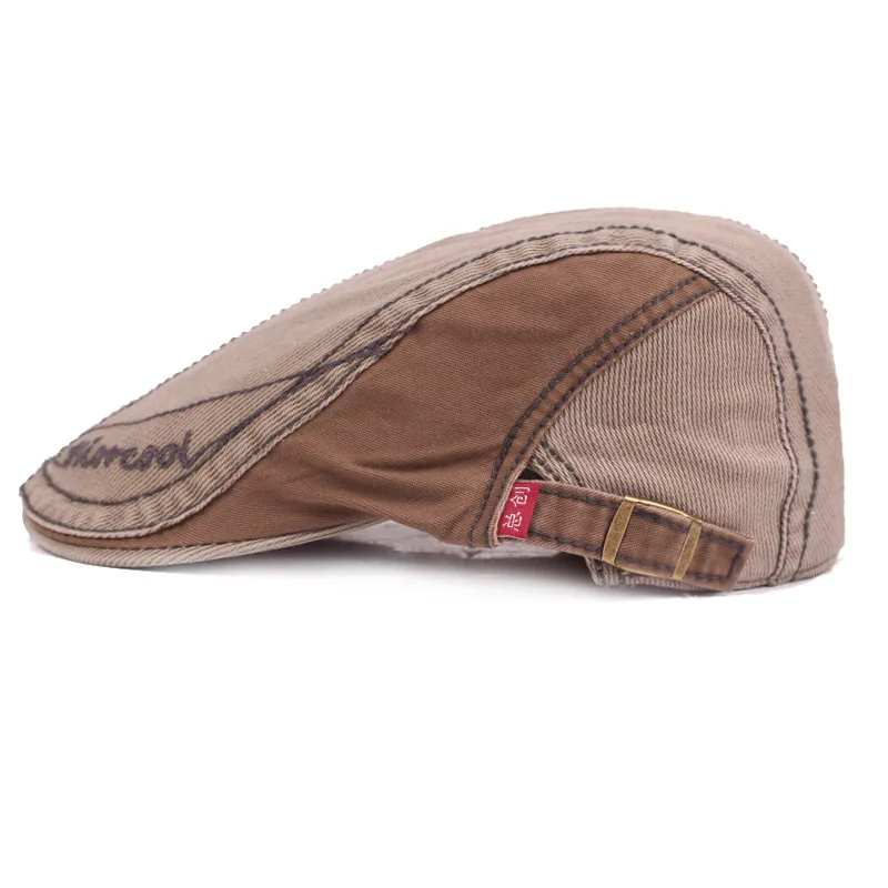 Минхуй Шляпа с вышивкой букв для мужчин, винтажные хлопковые кепки, береты, шляпы каскета мужской моды, береты горрас, плоская шляпка.