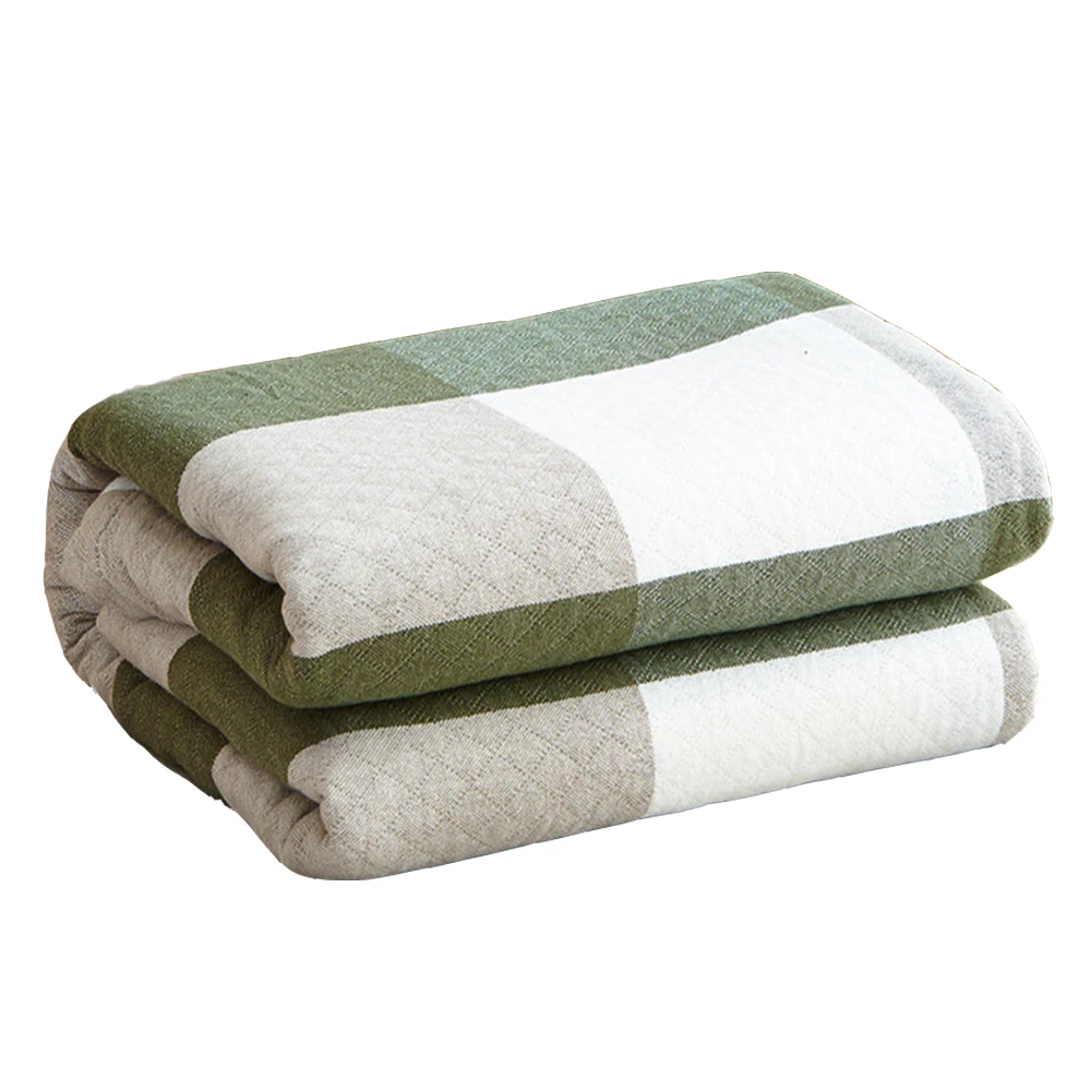 Мягкое Стёганое одеяло в японском стиле хлопковое покрывало для