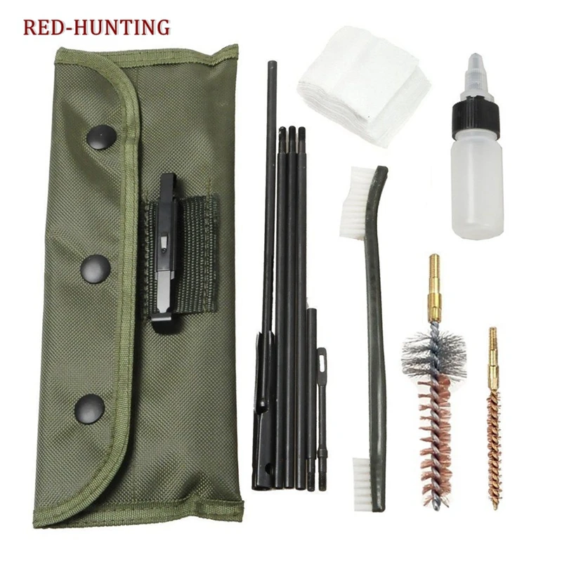 AR-15 / M16 набор для чистки пистолета 10 шт./партия для. 22 22LR .223 556 чистящий стержень