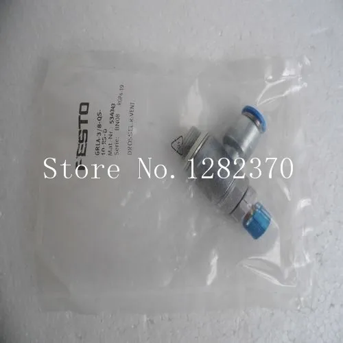 

Новый оригинальный аутентичный товар FESTO с газовым фитингом GRLA-1/8-QS-8-RS-D spot 534337 -- 5 шт./лот