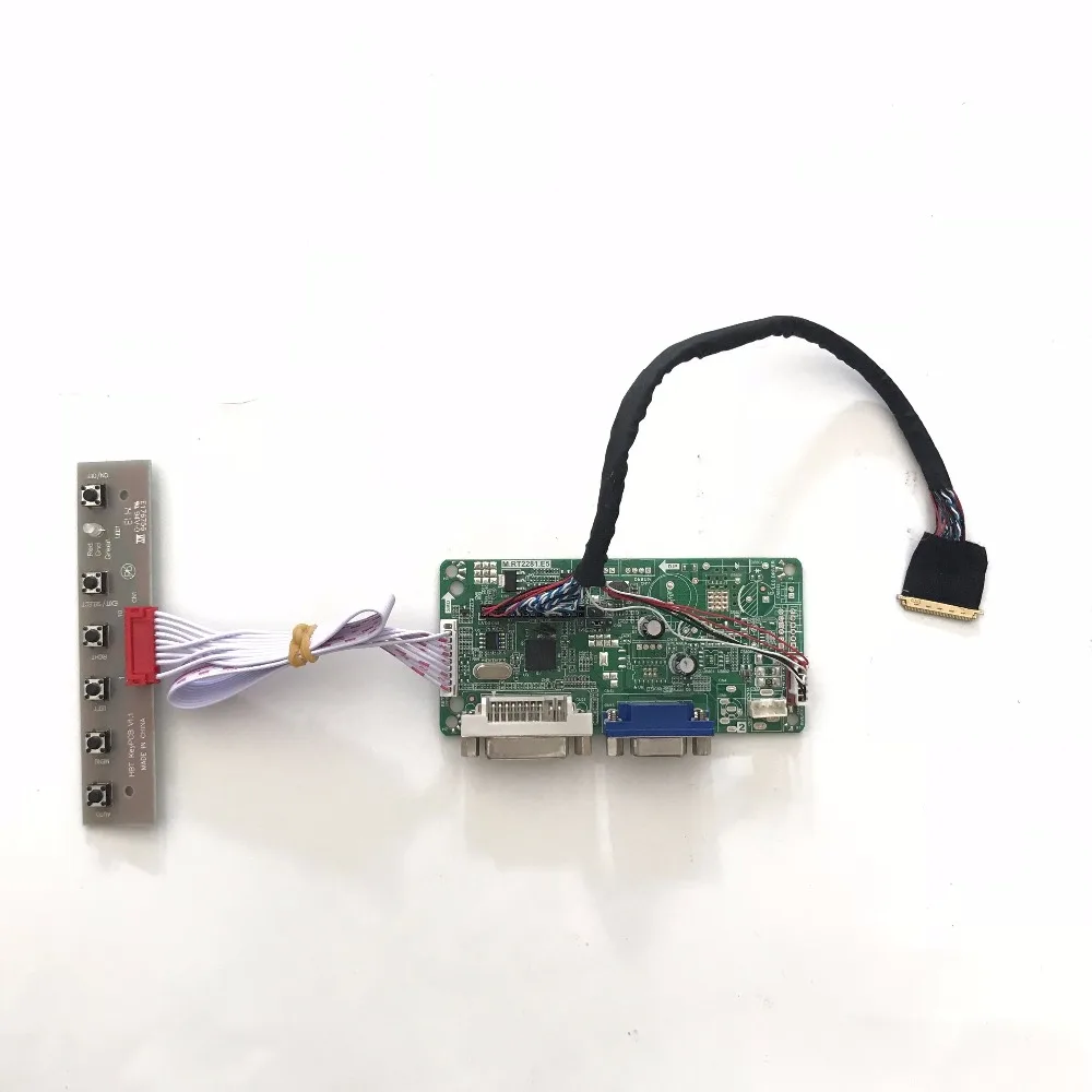 RT2281 DVI VGA светодиодный ЖК контроллер панель управления для 17 3 дюймов Светодиодная