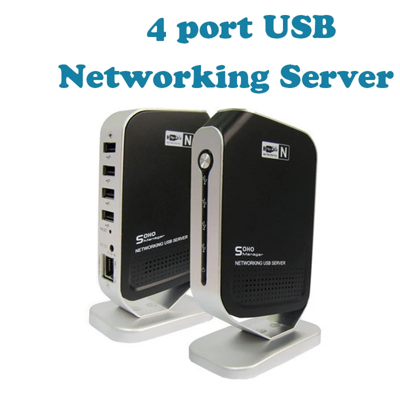4 Порты и разъёмы Сетевой Usb 2 0 сервер печати совместная печать lan-адаптер на порта