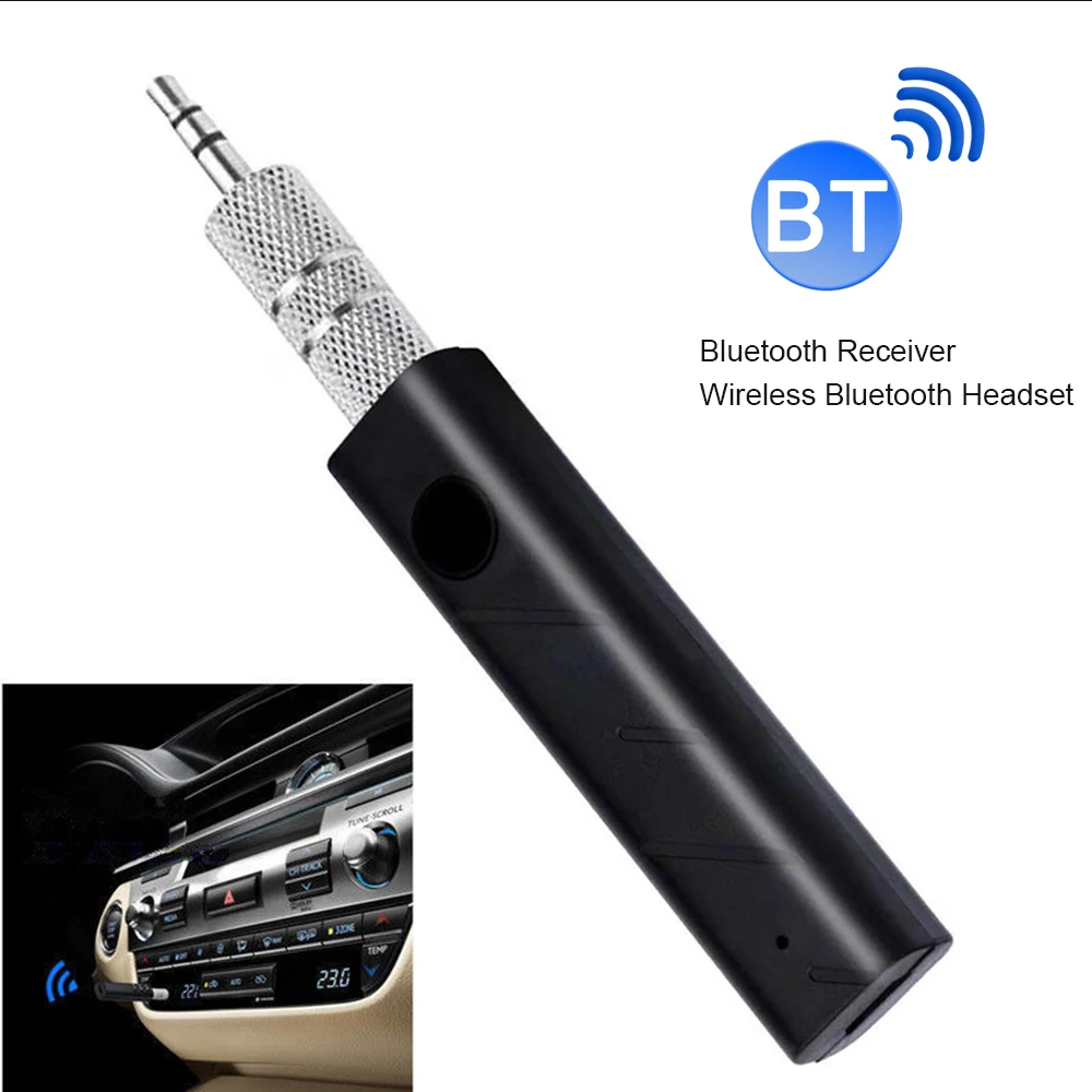 Портативный Беспроводной Автомобильный bluetooth аудиоприемник 3 5 мм передатчик AUX