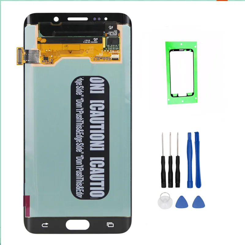 ЖК дисплей для Samsung Galaxy S6 Edge Plus G928 G928F сенсорный экран в сборе SAMSUNG 5 7 дюйма с