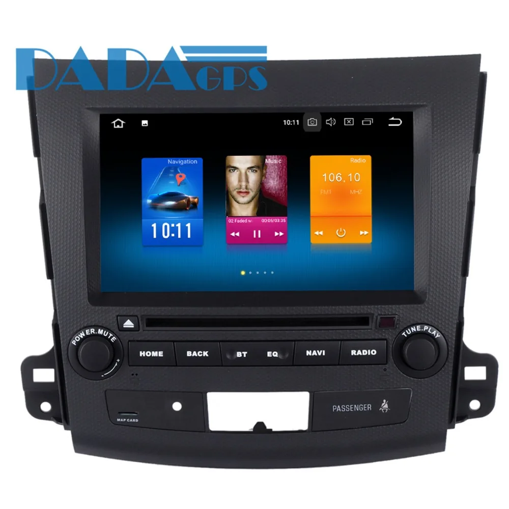 Автомагнитола 2 DIN Android 8 0 DVD плеер GPS для Mitsubishi Outlander 2006 2007 2008 2009 2010 2011 2012 Peugeot 4007