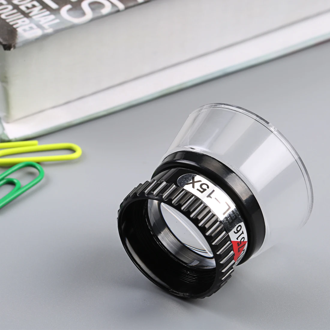 

Mini Portable 15X Monocular Magnifying Glass Loupe Lens Jeweler Diamond Watch Magnifier Tool Eye Magnifier Len Repair Kit Tool