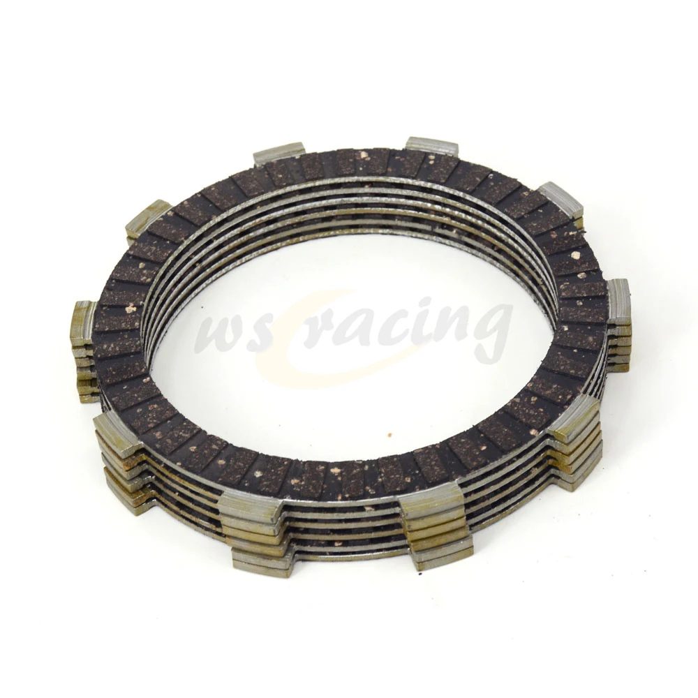 6 шт. фрикционные пластины сцепления для двигателя мотоцикла HONDA TRX300EX TRX300X ATC350X XR350R