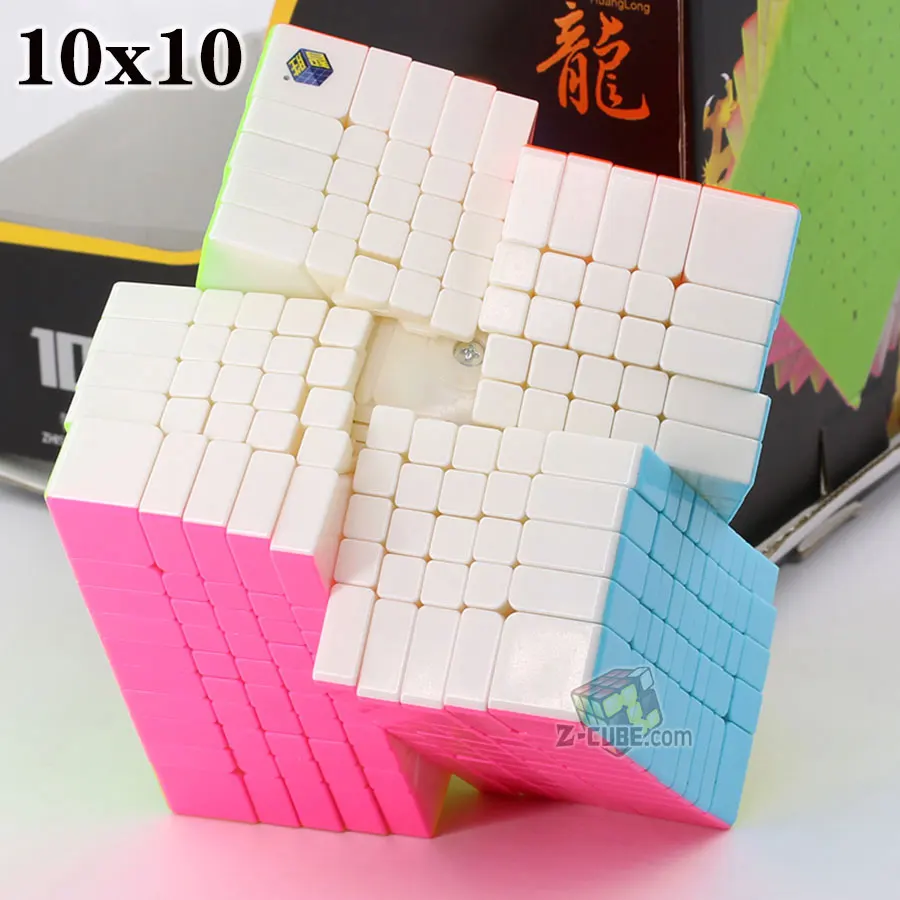 Волшебный куб-головоломка YuXin HuangLong 10x10x10 11x11x11 17x17x17 10x10 11x11 17x17 высокий уровень сложная развивающая игрушка twist wisdom