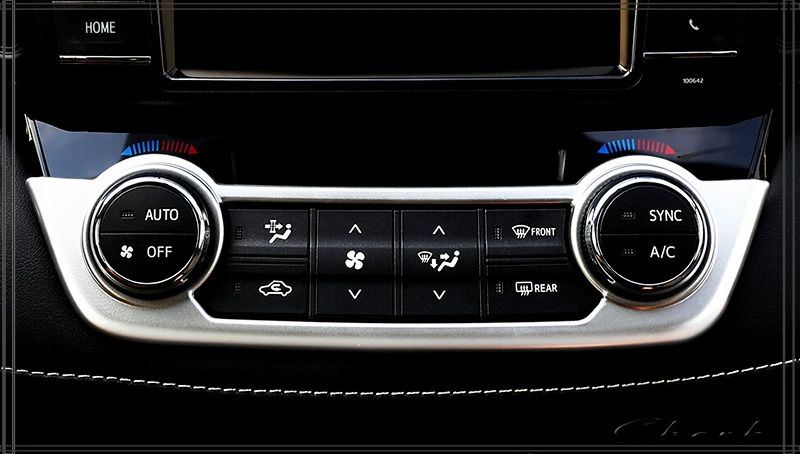 Новый ABS хром для Toyota RAV4 2016 2017 центральный пульт управления Переключатель