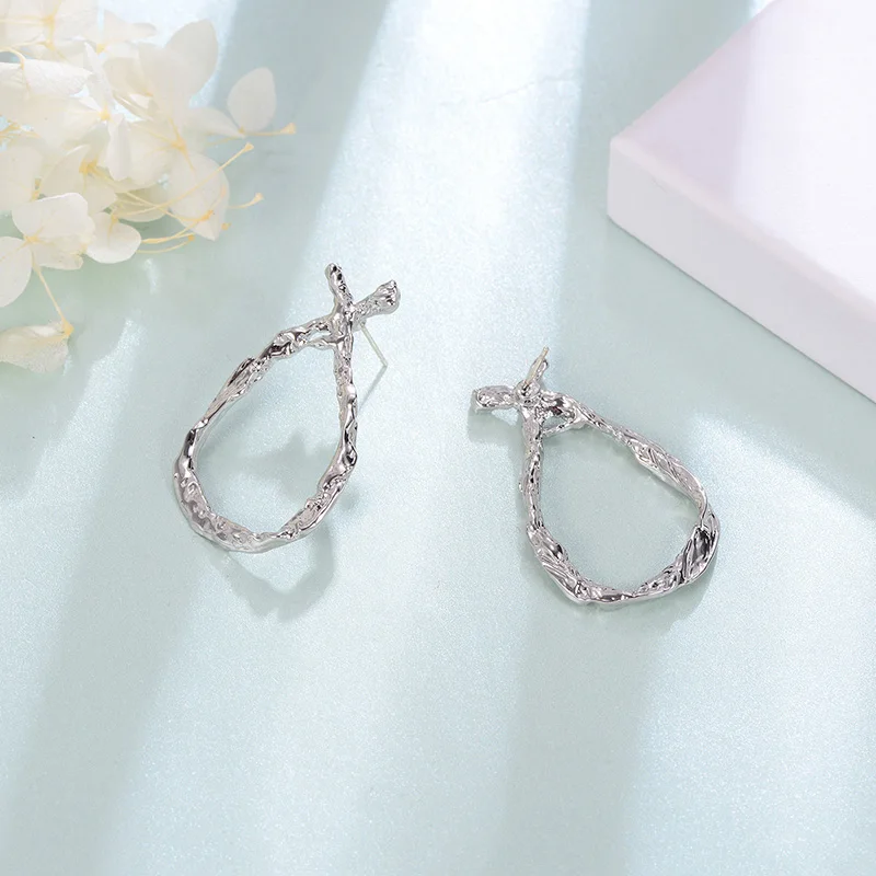 Shineland кольцо геометрические серьги неправильной формы Модные Цветные Винтажные