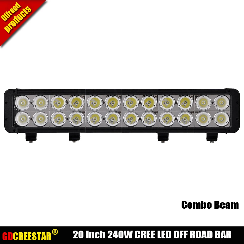 Светодиодная балка высокой мощности 20 дюймов 240 Вт 24 светодиода|led light bar|lights barled