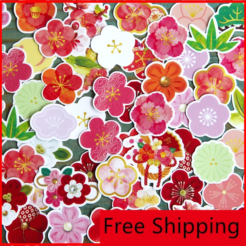45 шт цветной цветок Персонализированные альбом для стикеров скрапбукинга
