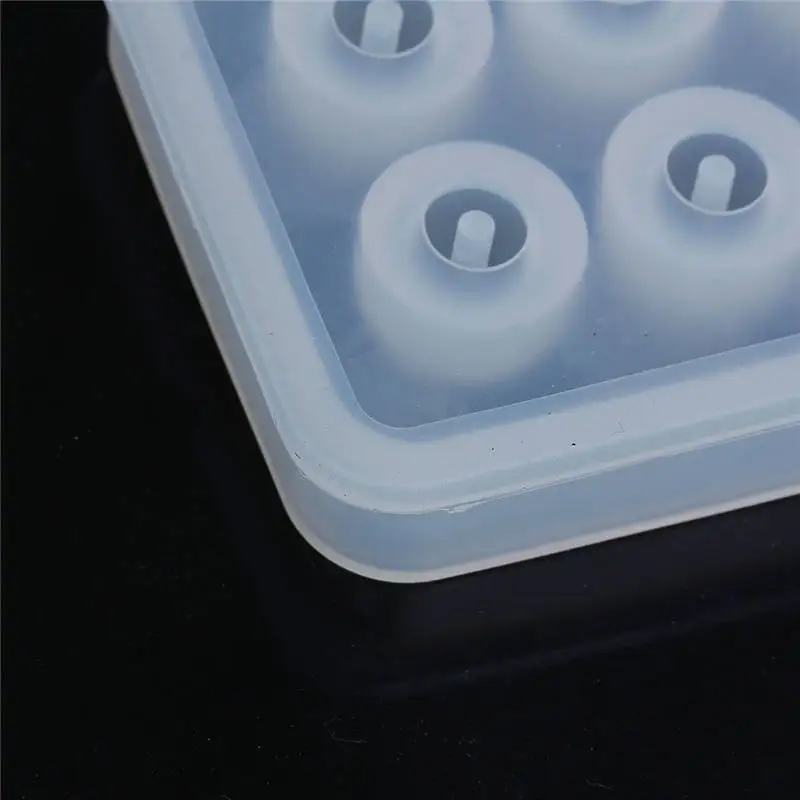 DoreenBeads Rectangle White Mould Silicone Resin Mold DIY Tools Men Women Jewelry Making 8cm x7cm(3 1/8&quot x2 6/8&quot) 1 Piece |