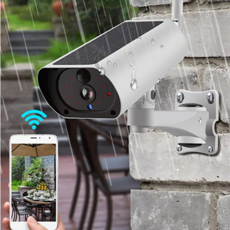Домашняя солнечная энергетическая система K55A 1080P Солнечная WiFi ip-камера Камера ИК 2-полосная аудио IP66 Водонепроницаемый 2MP HD камеры безопасности Камеры Скрытого видеонаблюдения Поддержка облачного хранилища