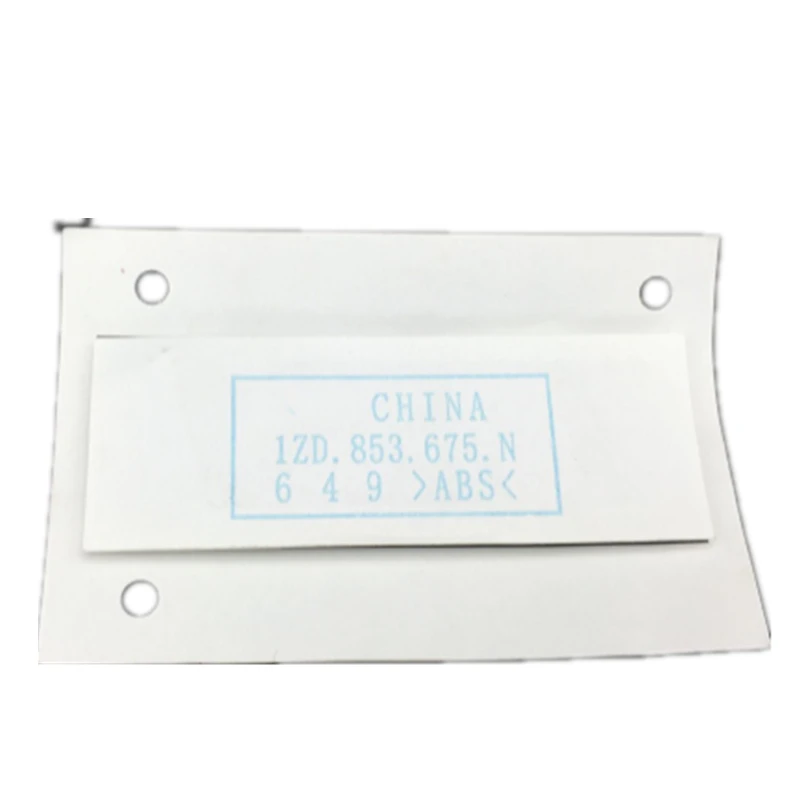 Новая наклейка для машины 3D ABS наклейка логотип для Skoda Octavia TSI 1ZD 853 675 P 1ZD 853 675 N 1ZD85367N 1ZD853675P Стайлинг автомобиля