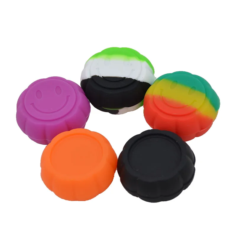 5 шт. силиконовая антипригарная резинка для лица с изображением тыквы и смайлика