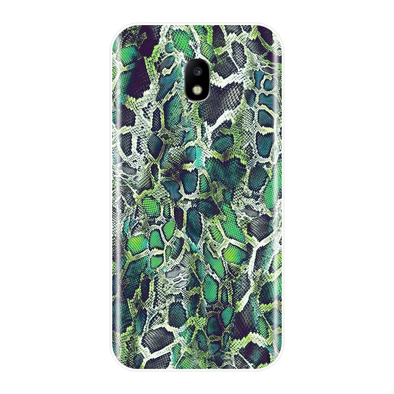 ТПУ со змеиным рисунком чехол-накладка на заднюю панель из для samsung Galaxy J4 J6 J8 плюс J3 J5 J7 J2 J5 J7 Prime Мягкий силиконовый чехол для телефона