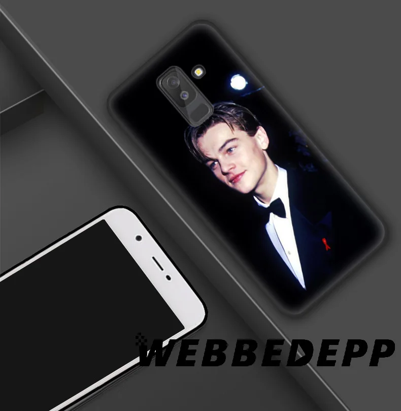 WEBBEDEPP Leonardo Dicaprio Young Мягкий ТПУ силиконовый чехол для Samsung Galaxy S10 S10e S9 S8 Plus S7 S6 Edge &amp J6