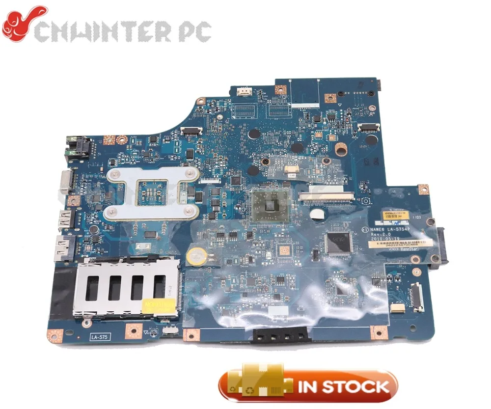Материнская плата NOKOTION для ноутбука Lenovo G565 Z565 основная NAWE6 LA-5754P Socket S1 DDR3 с