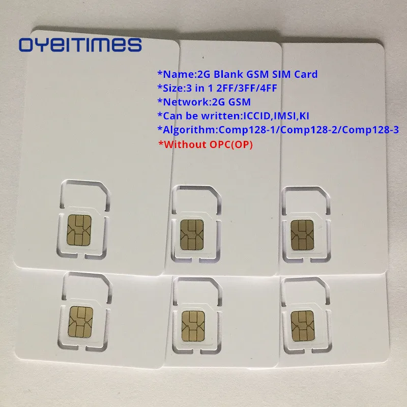 OYEITIMES 2G GSM SIM карта мобильный телефон ICCID IMSI PIN Bluetooth SMA KI COMP128 - Цена: 9 114,58 руб.